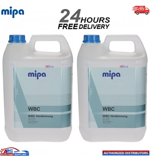 2X MIPA 283150000 WBC WATERBASED THINNER 5LTR - FAST DELIVERY
